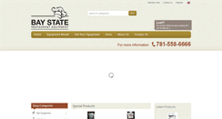 Desktop Screenshot of baystaterestaurantequipment.com